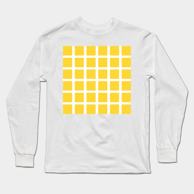 Grid Optical Illusion Long Sleeve T-Shirt by TheDaintyTaurus